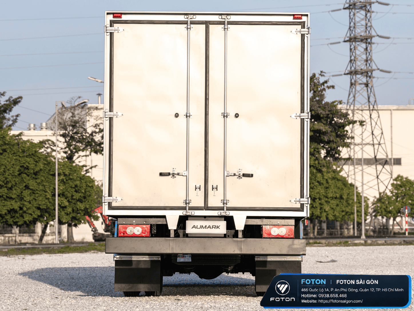 Xe Foton Aumark S70 Thùng Kín- Tải trọng 7.65 Tấn - 7T6 - 7.65T